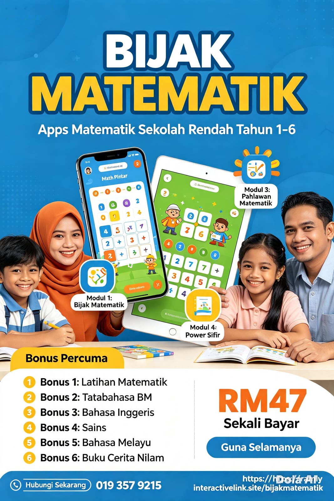 Bijak Matematik (Apps Matematik Sekolah Rendah)